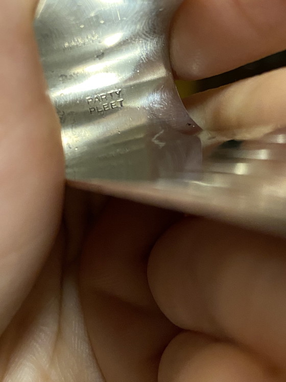 Image 1 of Pinze per cubetti di ghiaccio placcate in argento