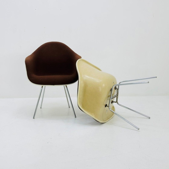 Image 1 of 1970S Set Of Dax Armchairs By Charles & Ray Eames For Vitra