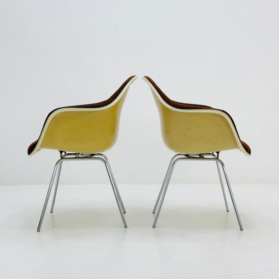 Image 1 of 1970S Set Of Dax Armchairs By Charles & Ray Eames For Vitra