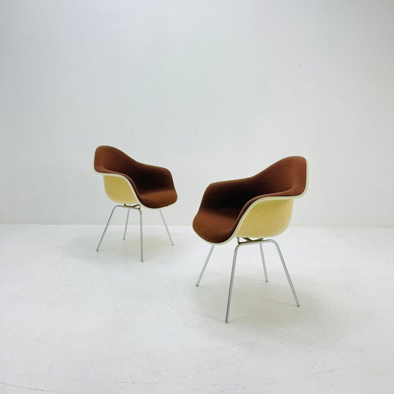 Image 1 of 1970S Set Of Dax Armchairs By Charles & Ray Eames For Vitra