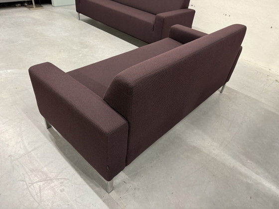 Image 1 of 2 Gelderland 6515 Sofa Set 3 & 2.5 Seater Grape 11 Fabric