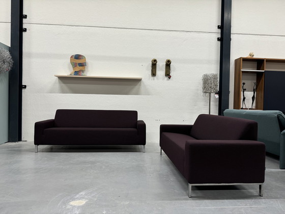 Image 1 of 2 Gelderland 6515 Sofa Set 3 & 2.5 Seater Grape 11 Fabric