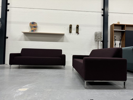 Image 1 of 2 Gelderland 6515 Sofa Set 3 & 2.5 Seater Grape 11 Fabric