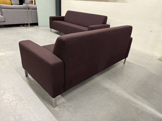 Image 1 of 2 Gelderland 6515 Sofa Set 3 & 2.5 Seater Grape 11 Fabric