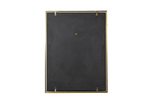 Abstraction Opus V" Antique Brass Panel. Contemporary work.