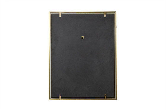 Image 1 of Abstraction Opus V" Antique Brass Panel. Contemporary work.