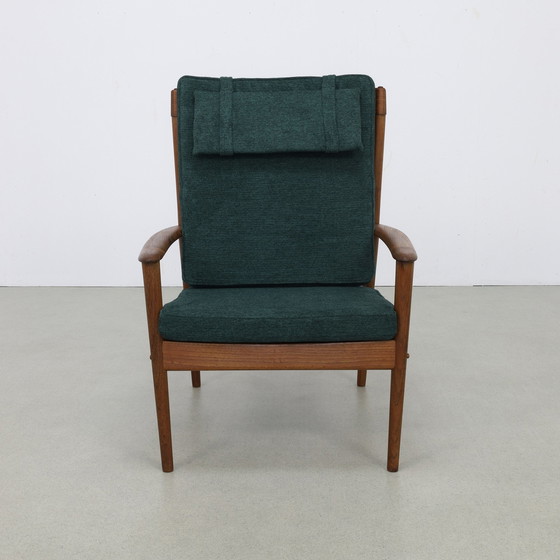 Image 1 of Lounge Chair PJ56 by Grete Jalk for P. Jeppesen Møbelfabrik, 1960s