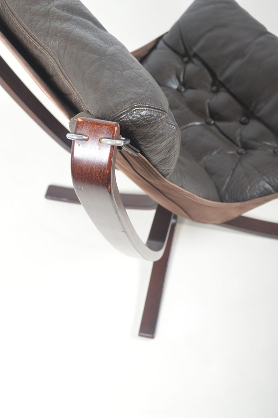 Image 1 of Falcon Chair Designed By Sigurd Ressell For Vatne Möbel, 1970s