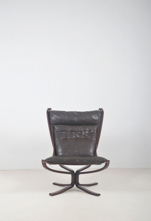 Falcon Chair Designed By Sigurd Ressell For Vatne Möbel, 1970s