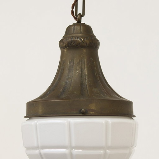 Special Opaline Pendant Lamp