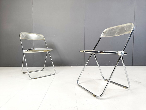 Image 1 of Chaises pliantes vintage Bia Giancarlo Piretti For Castelli, 1970S, Set of 5