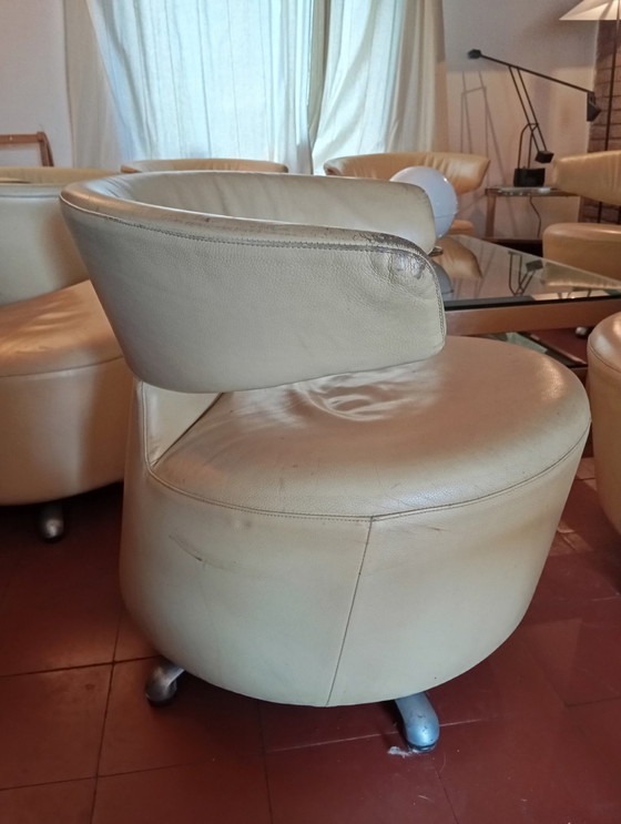 Image 1 of 8x Cassina Aki Biki Club Chairs