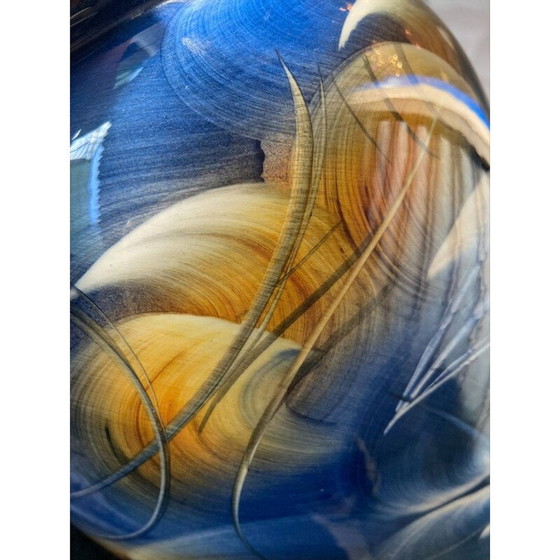 Image 1 of Vintage lacquered ceramic vase by Grech, 2000