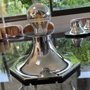 Lampada da parete vintage Spaceage di Motoko Ishii per Staff anni '60
