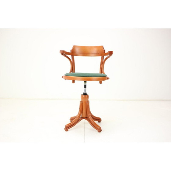 Image 1 of Vintage height adjustable swivel armchair by Ton