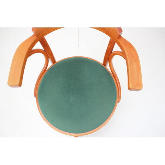 Image 1 of Vintage height adjustable swivel armchair by Ton