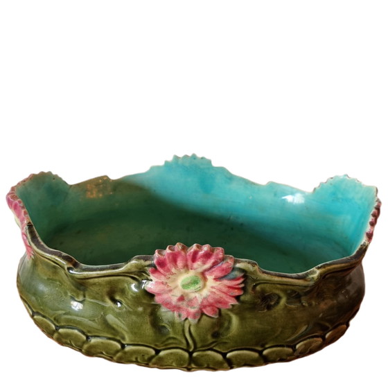 Image 1 of French Barbotine flower pot