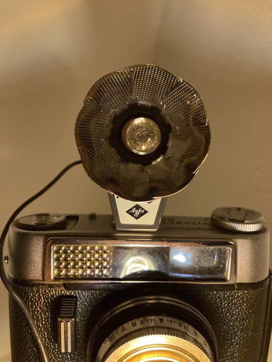 Image 1 of Design Camera Lamp With Retro Flash And Tripod