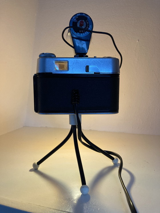 Image 1 of Design Camera Lamp With Retro Flash And Tripod