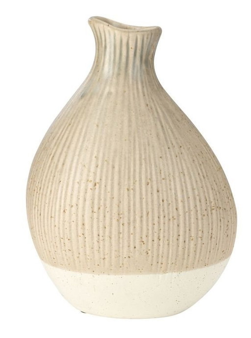 Vase Unique Beige/ Cream Beige And Neutral Tones