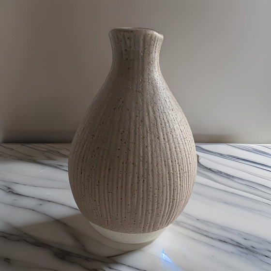 Image 1 of Vase Unique Beige/ Cream Beige And Neutral Tones