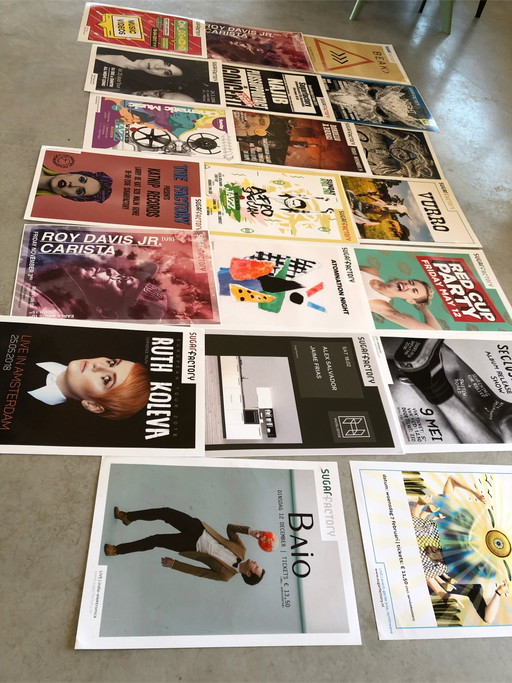 Sugar Factory foto posters affiches – lithos zeefdrukken, Paper, Vintage (photo 2 of 9)