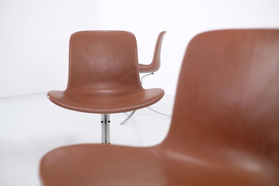 Image 1 of Pk9" Chair Set By Poul Kaerholm For Fritz Hansen. Denmark 1960s.