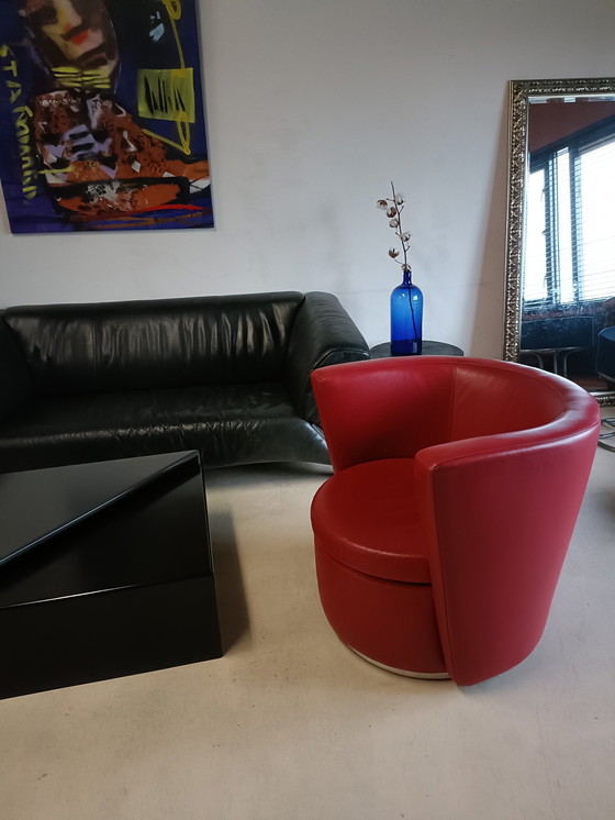 Image 1 of Bucket Chair Wine Red