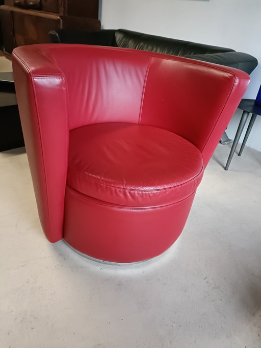 Bucket Chair Wine Red