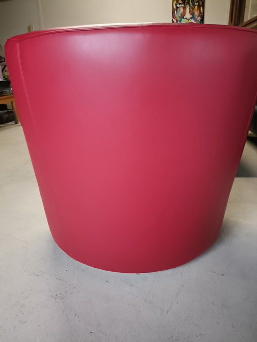 Bucket Chair Wine Red