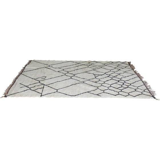 Image 1 of Vintage Béni Ouarain rug in wool, Morocco