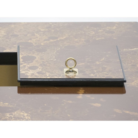 Image 1 of Tavolino da caffè vintage in ottone, 1970