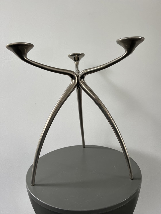 Image 1 of Space Age Candlestick