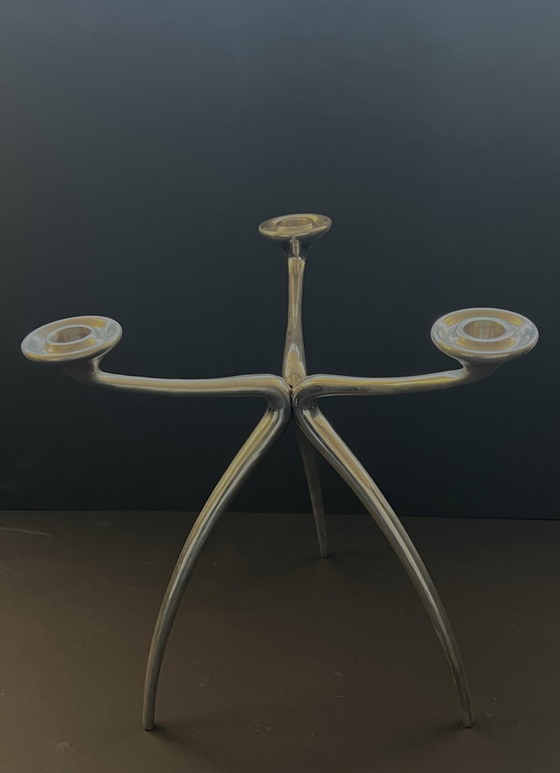 Image 1 of Space Age Candlestick