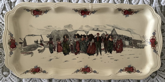 Image 1 of Piatto per torta Obernai Decor Earthenware 