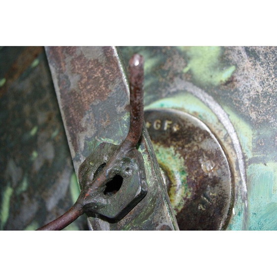 Image 1 of Vintage industrial table by Joseph Mathieu for Multipl's, 1930s