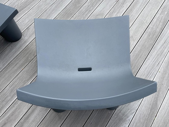 Image 1 of 3x Slide Low Lita garden chair by Paola Navone