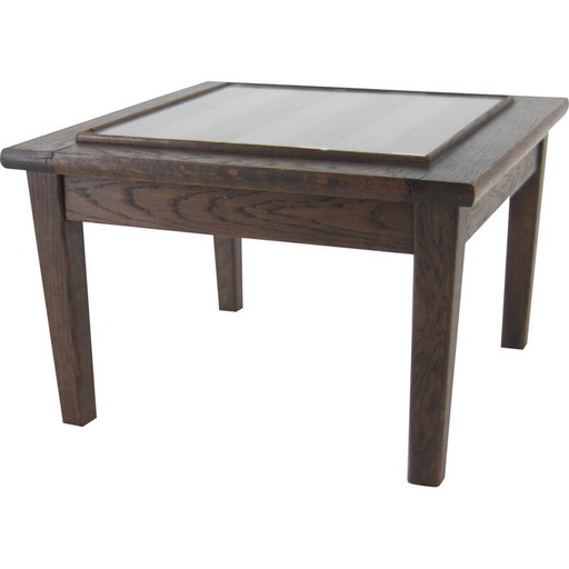 Vintage Functionalist side table by Antonin Heythum, 1930s