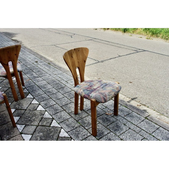 Image 1 of Set di 4 sedie vintage svedesi in pino massello