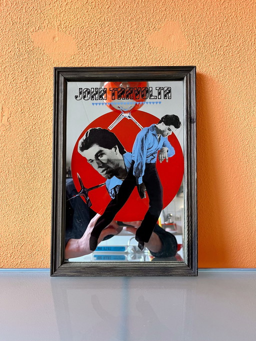 Vintage Saturday Night Fever Pulp Fiction Grease John Travolta Mirror