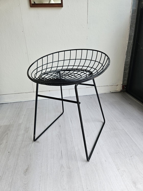 Image 1 of Tabouret en fil de fer Pastoe de Cees Braakman