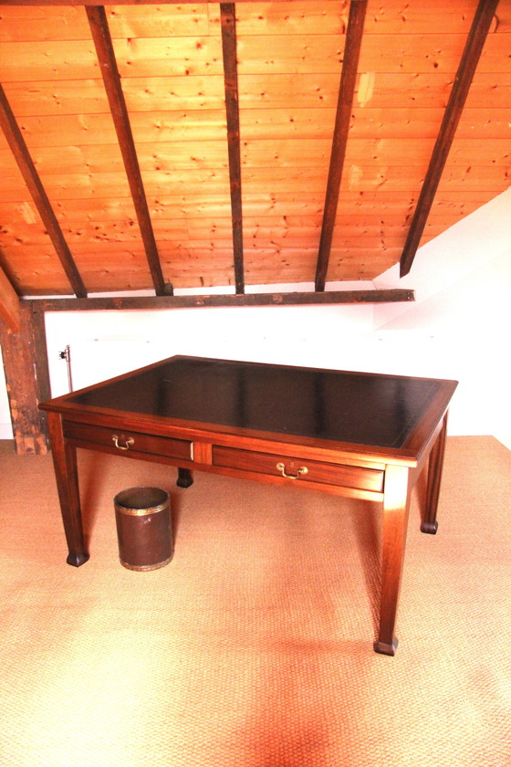 Image 1 of Mahogany Double Desk/Table