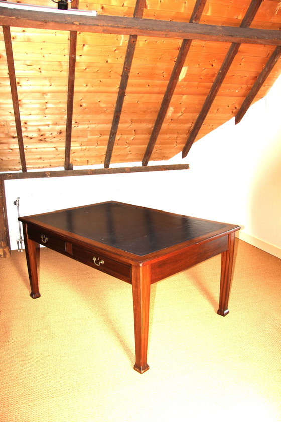 Image 1 of Mahogany Double Desk/Table