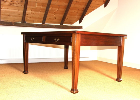 Image 1 of Mahogany Double Desk/Table