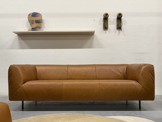 Image 1 of Label Vandenberg Moby Dick Sofa Set With Footstool Bovino Leather