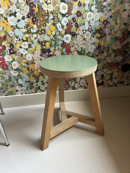 ARP stool side table triround plywood