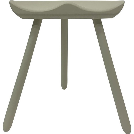 Image 1 of Vintage stool by Arne Hovmand Olsens, Denmark 1950s