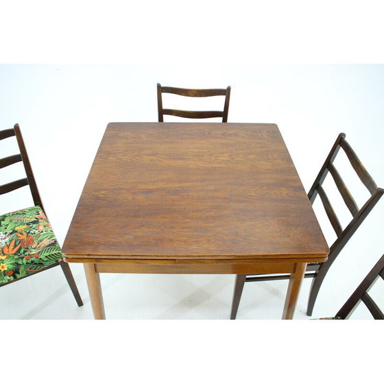 Image 1 of Vintage beech wood dining set for Jitona, Czechoslovakia 1950