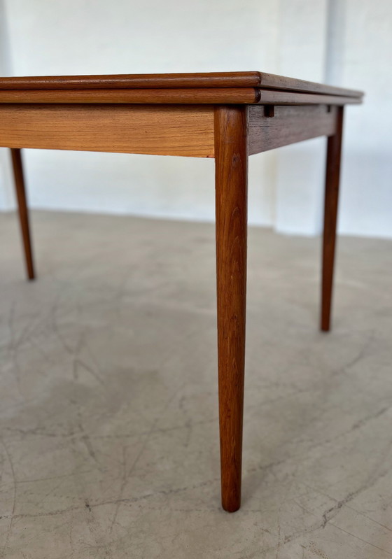 Image 1 of Danish Teak Midcentury Dining Table By Ar Møbler