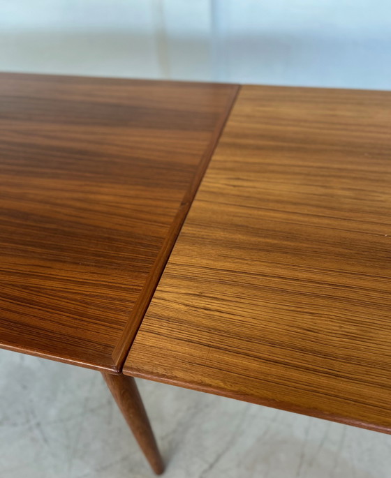 Image 1 of Danish Teak Midcentury Dining Table By Ar Møbler